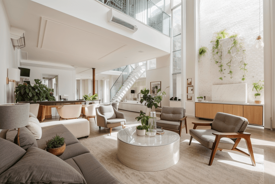 ホテルのロビー preview